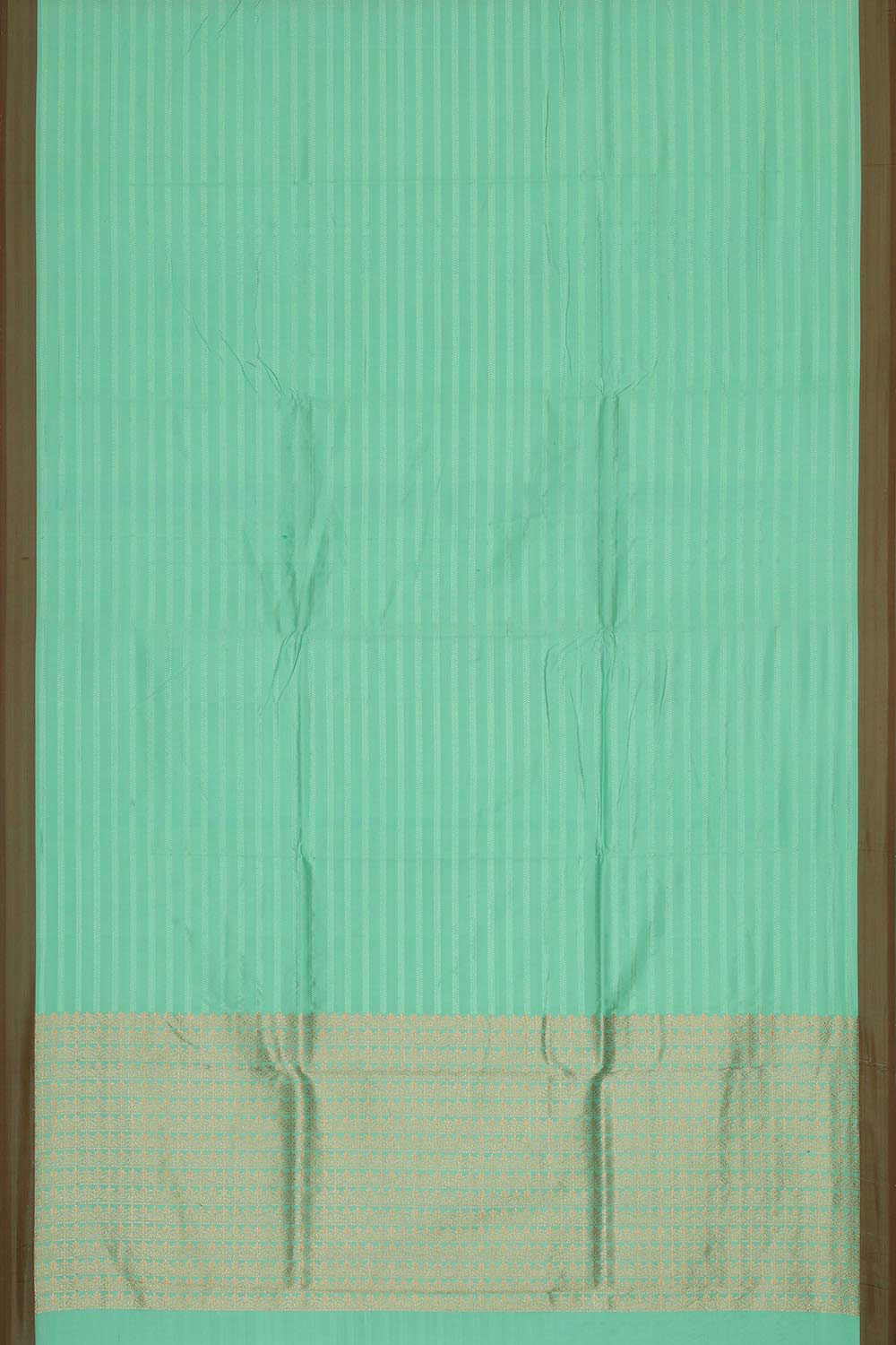 Image of Banarasi Khatan Mint Green Saree